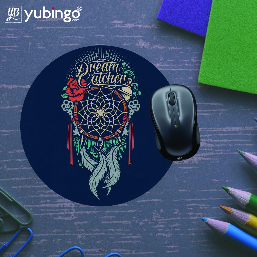 Dream Catcher Mouse Pad (Round)-Image5