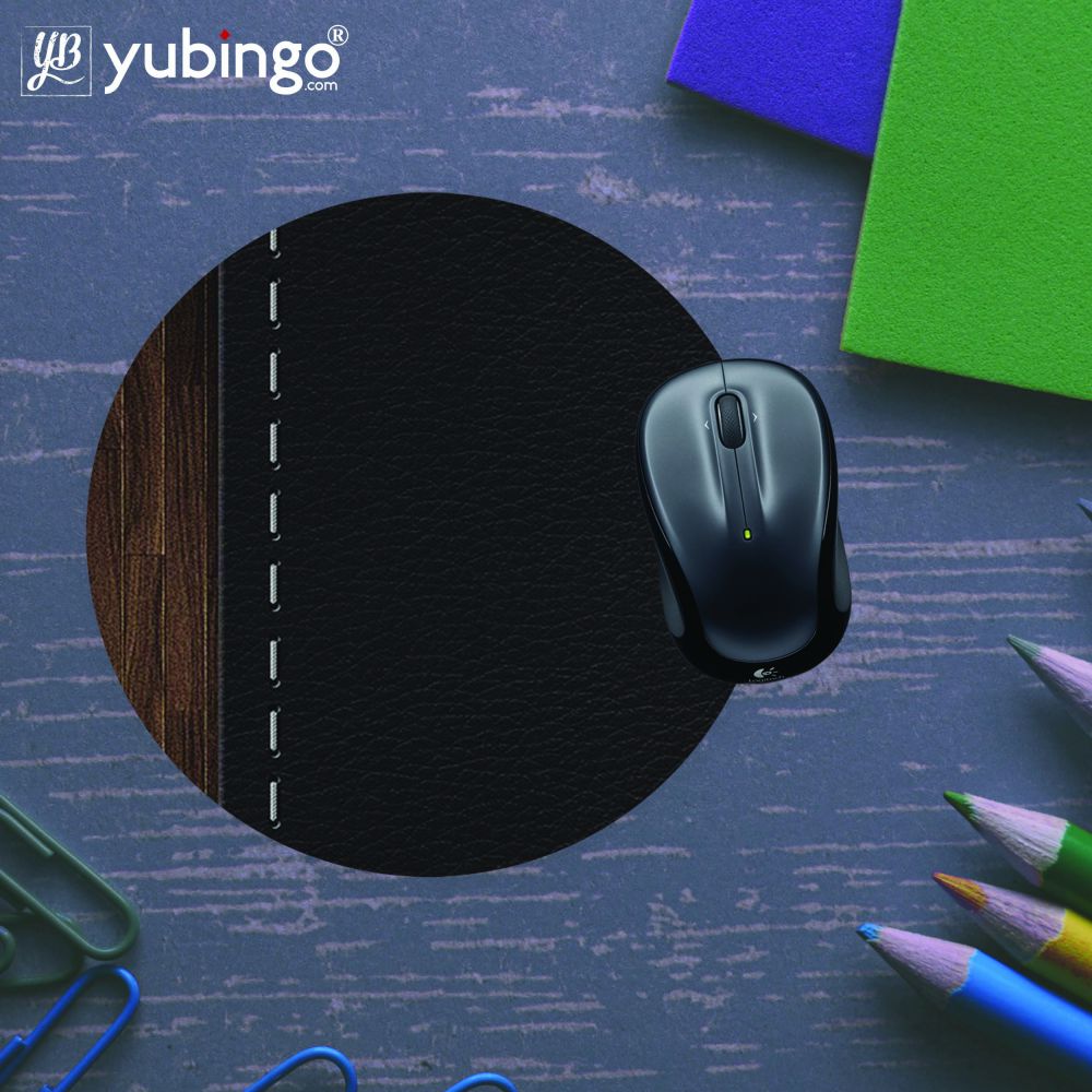 Edge Of The Book Mouse Pad (Round)-Image5