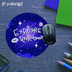 Explore Unknown Mouse Pad (Round)-Image5