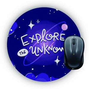 Explore Unknown Mouse Pad (Round)