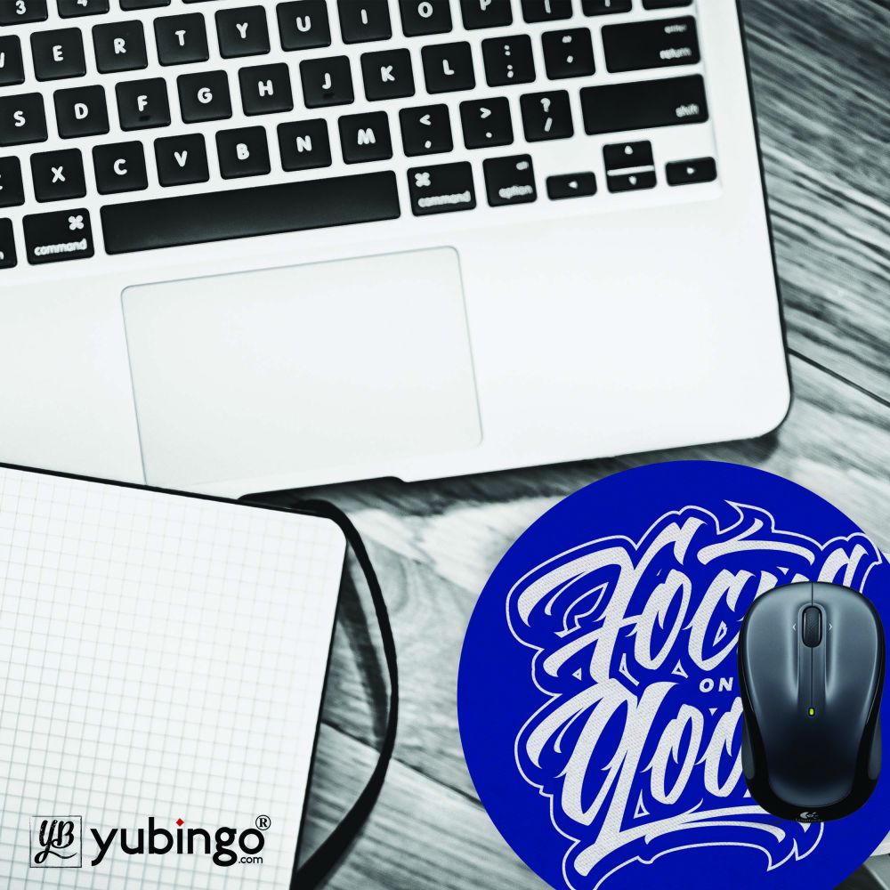 Focus on the good Mouse Pad (Round)-Image4