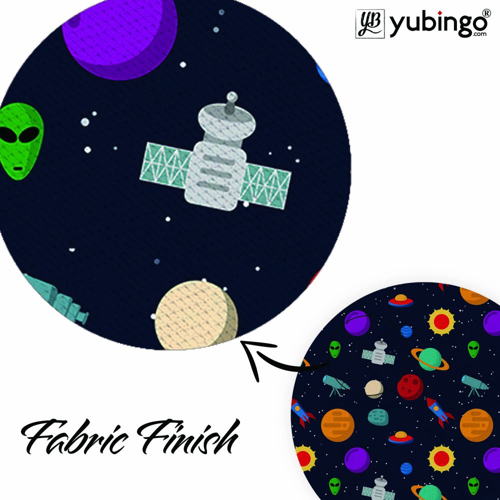 Galaxy Pattern Mouse Pad (Round)-Image3