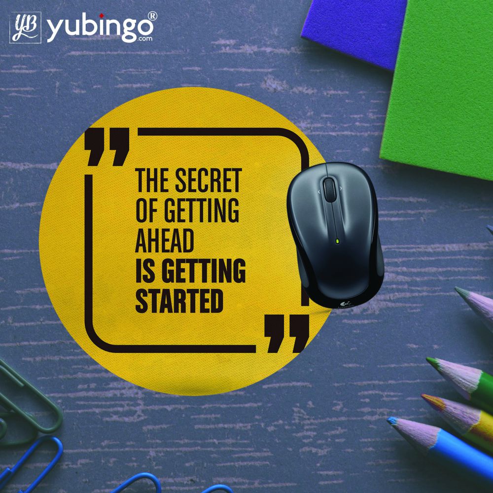 Getting Started Mouse Pad (Round)-Image5