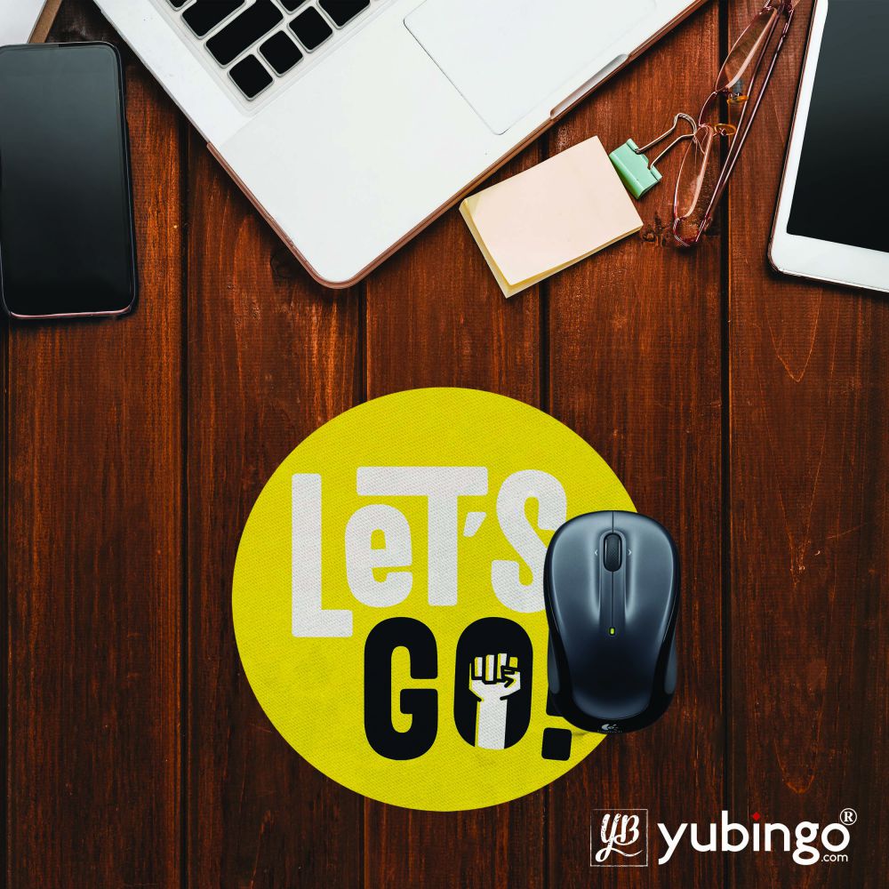 Go Mouse Pad (Round)