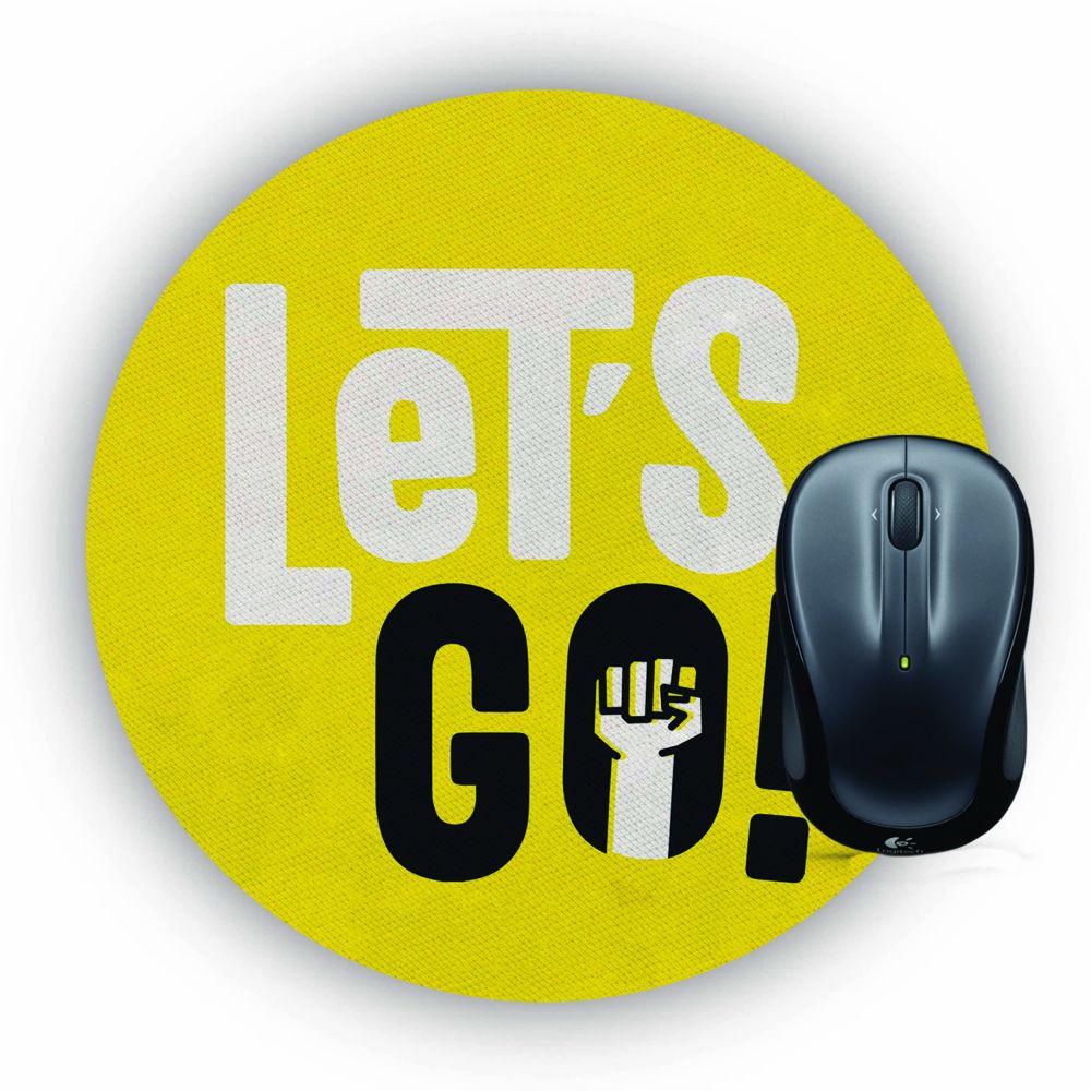Go Mouse Pad (Round)