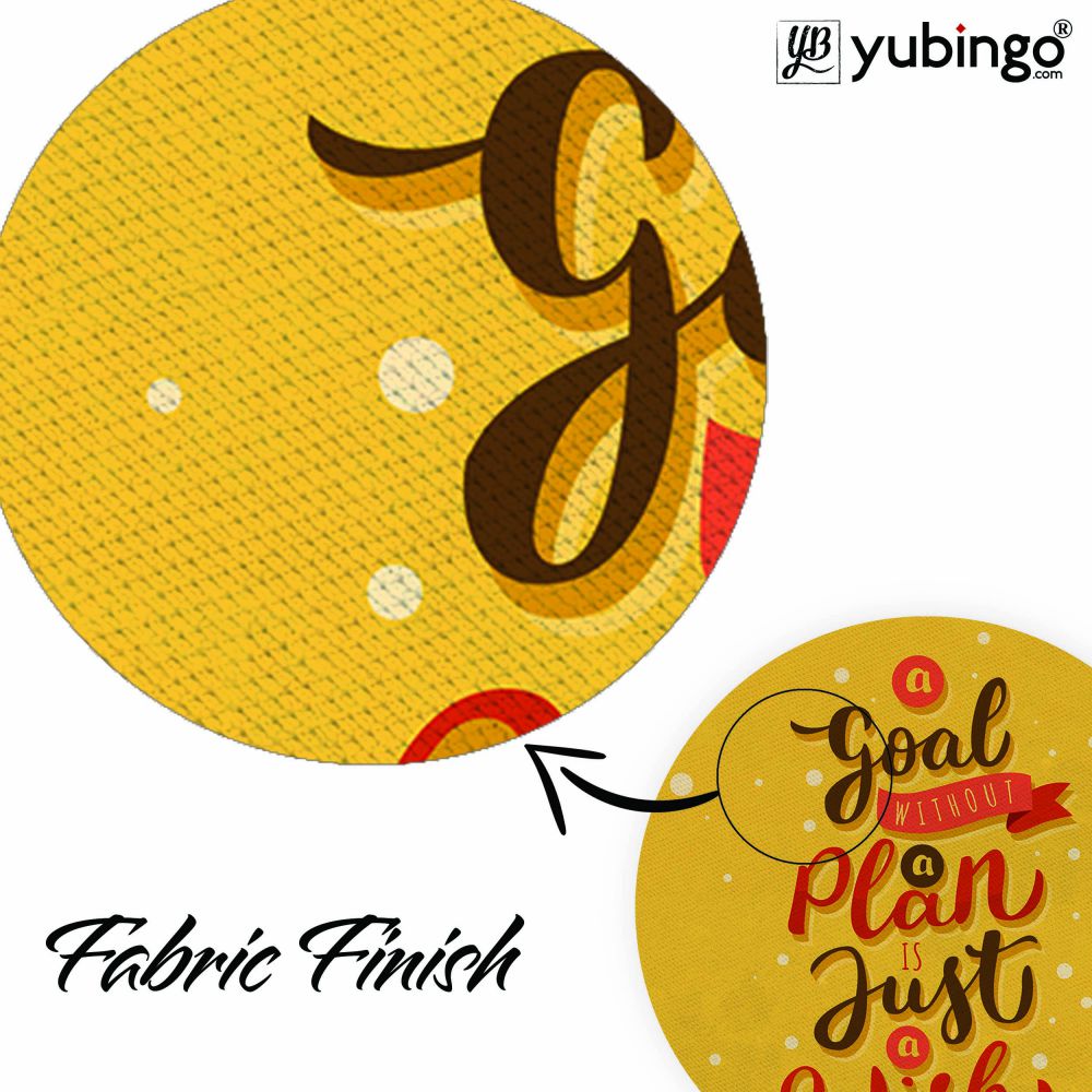 Goal and Plan Mouse Pad (Round)-Image3