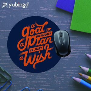 Goal and Wish Mouse Pad (Round)-Image5