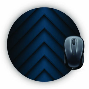 Going Up Pattern Mouse Pad (Round)