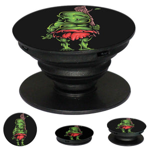 Green Monster Mobile Grip Stand (Black)-Image2