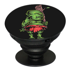 Green Monster Mobile Grip Stand (Black)