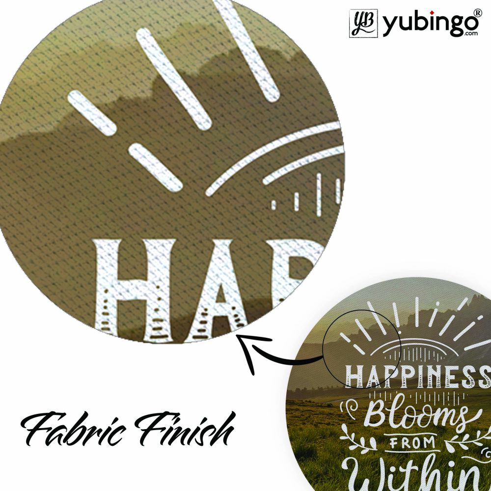 Happiness Within Mouse Pad (Round)-Image3