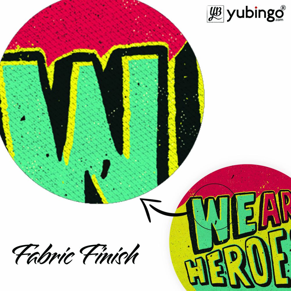 Heroes Mouse Pad (Round)-Image3