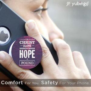 In Christ I Find Hope Mobile Grip Stand (Black)-Image6