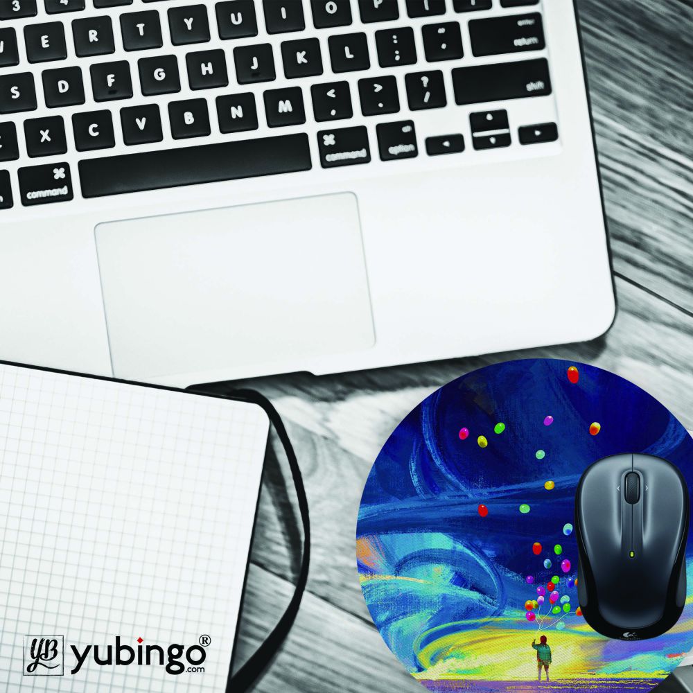 In The Sky Mouse Pad (Round)-Image4