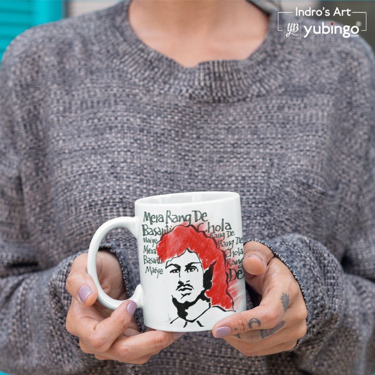Indro's Art Bhagat Singh Coffee Mug-Image3