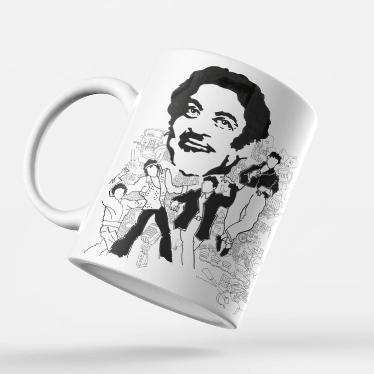 Indro's Art Kishore Kumar Coffee Mug