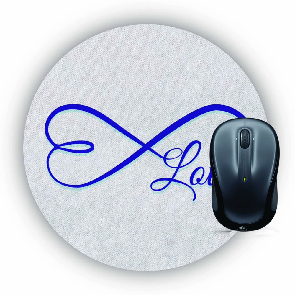 Infinite Love Mouse Pad (Round)