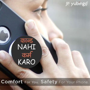 Karm Karo Mobile Grip Stand (Black)-Image6
