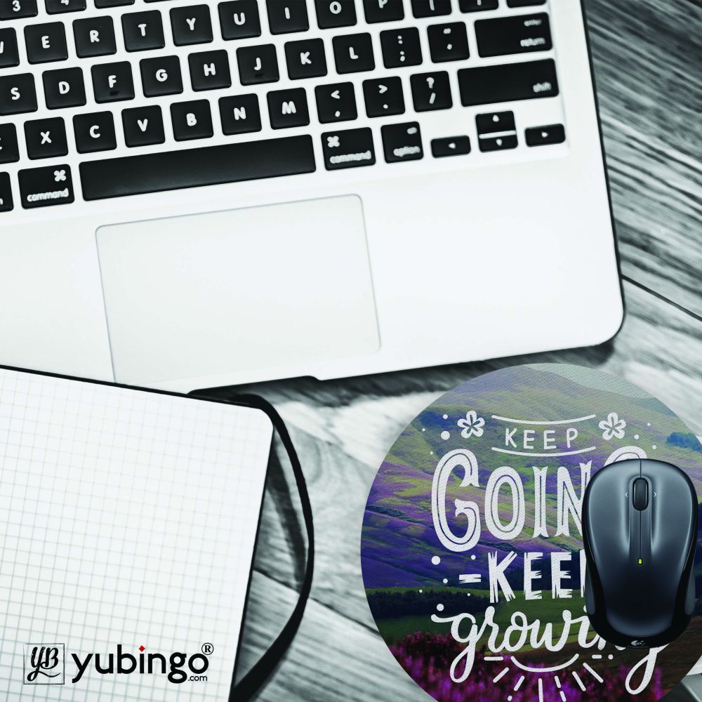 Keep Going Mouse Pad (Round)-Image4