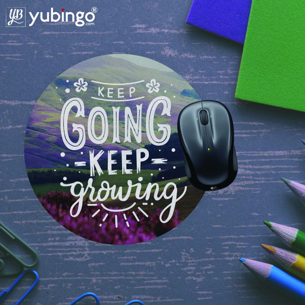 Keep Going Mouse Pad (Round)-Image5