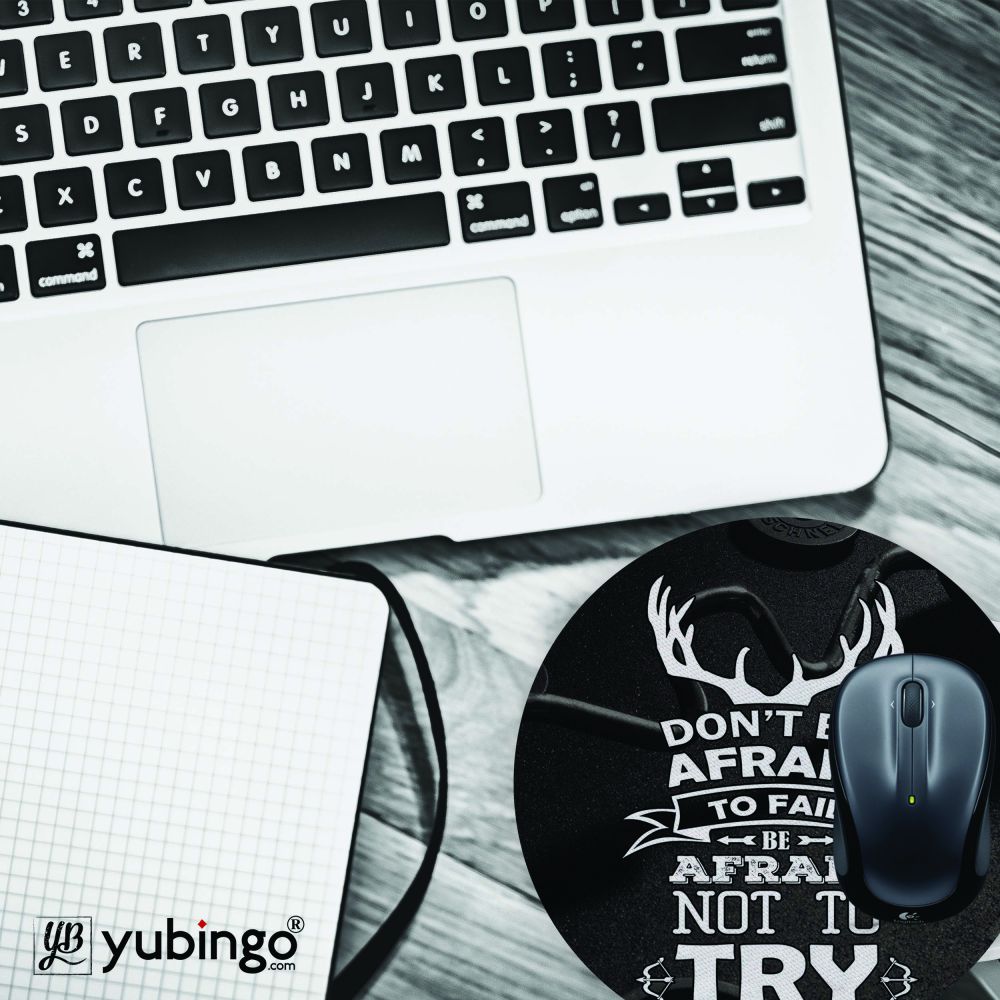Keep Trying Mouse Pad (Round)-Image4