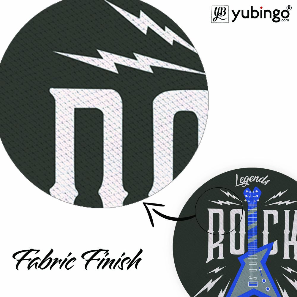 Legends Rock Mouse Pad (Round)-Image3