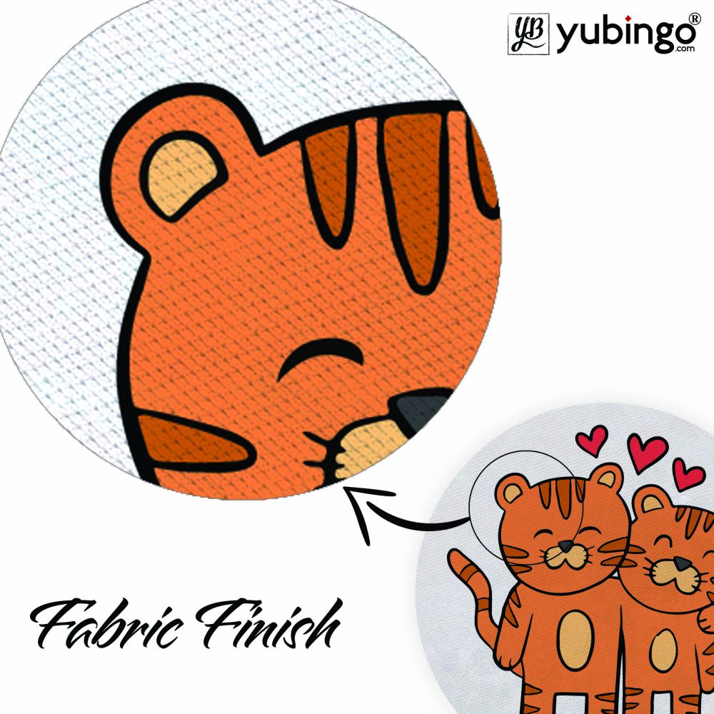 Loving cats Mouse Pad (Round)-Image3