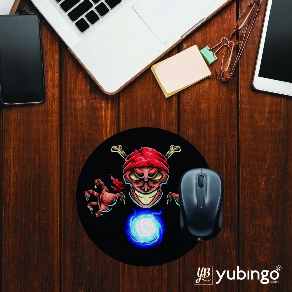 Magician Mouse Pad (Round)-Image2