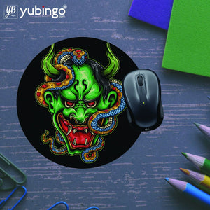 Master of Snakes Mouse Pad (Round)-Image5