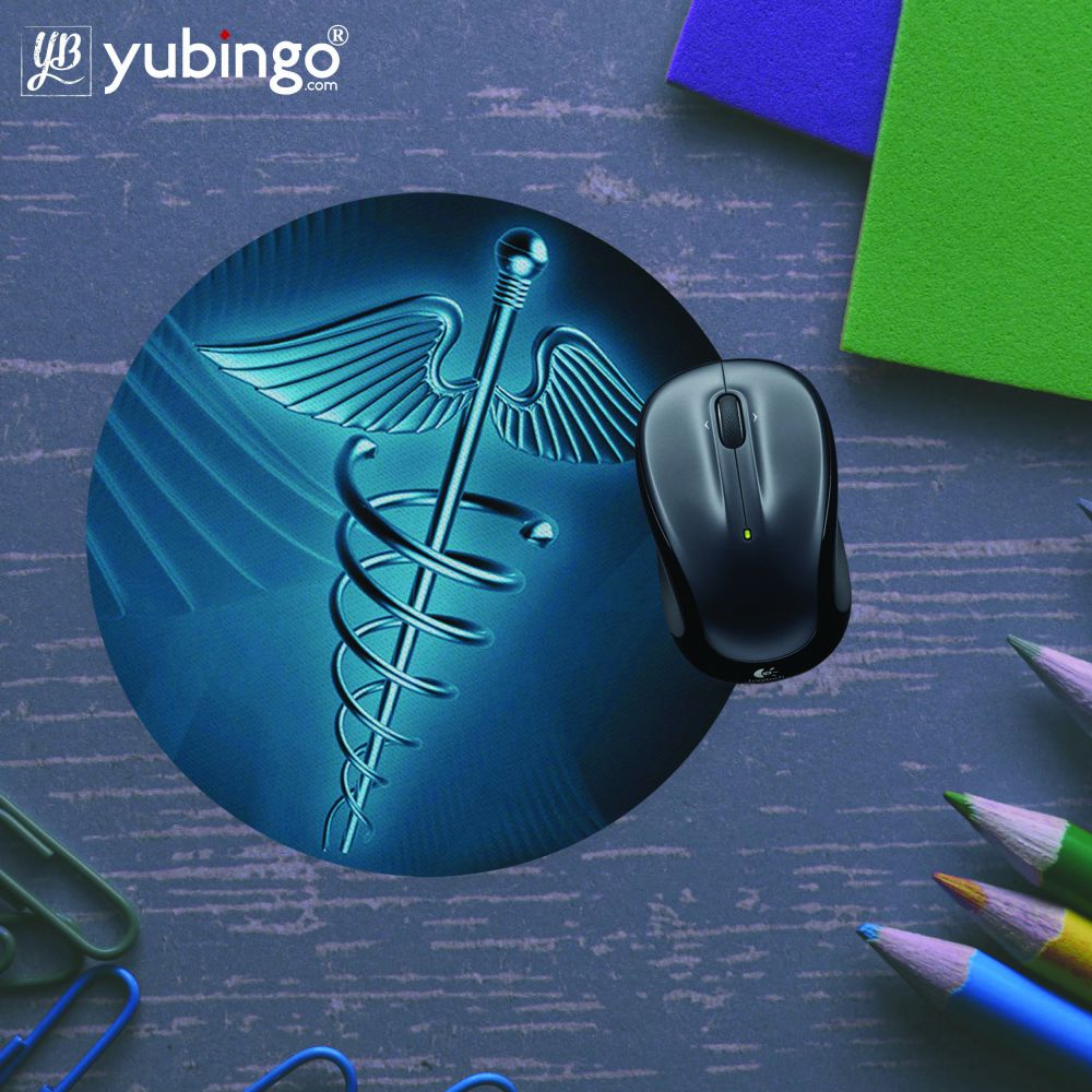 Medical Care Mouse Pad (Round)-Image5