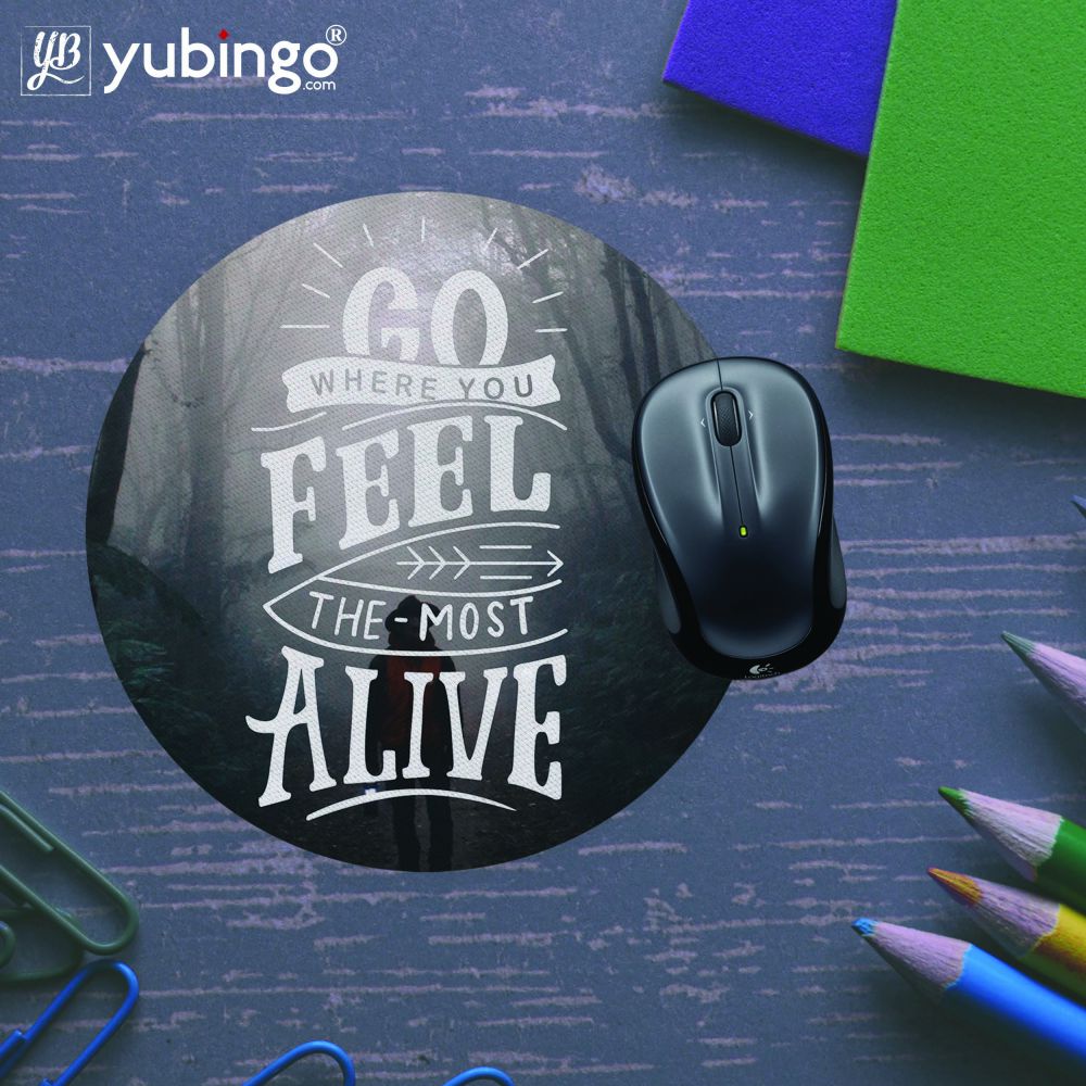 Most Alive Mouse Pad (Round)-Image5