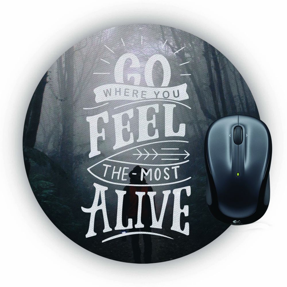 Most Alive Mouse Pad (Round)