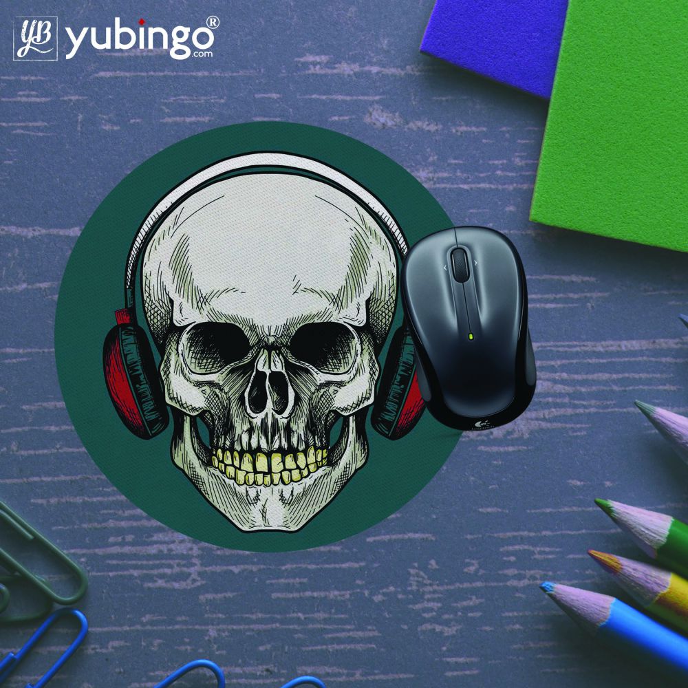 Music Deep Inside Mouse Pad (Round)-Image5