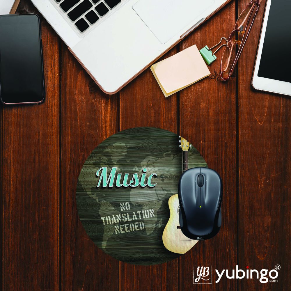 Music Mouse Pad (Round)