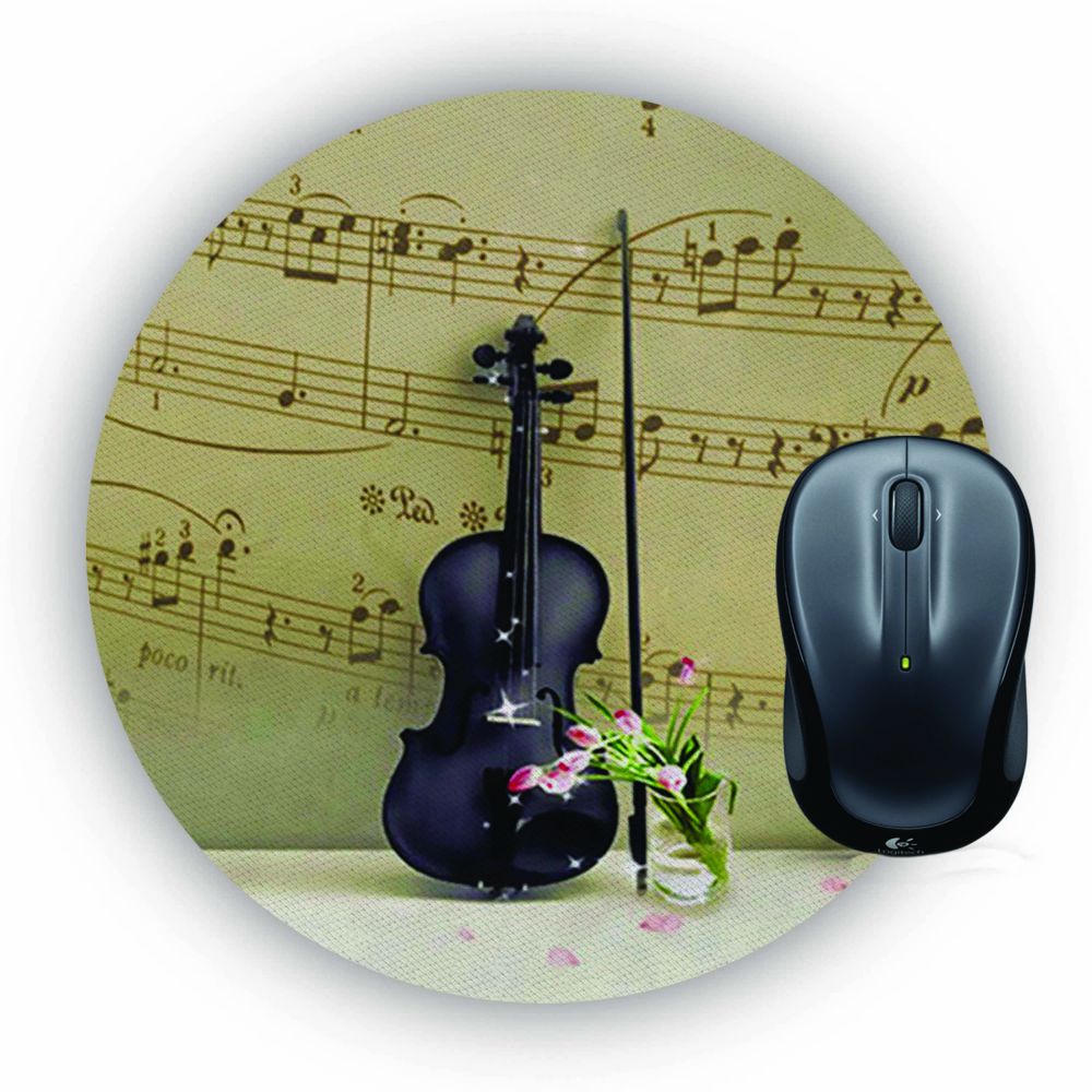 Musical Tone Mouse Pad (Round)