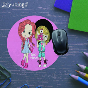 My Best Friends Mouse Pad (Round)-Image5