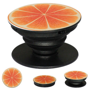 Orange Mobile Grip Stand (Black)-Image2