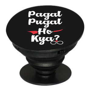 Pagal Pugal Mobile Grip Stand (Black)