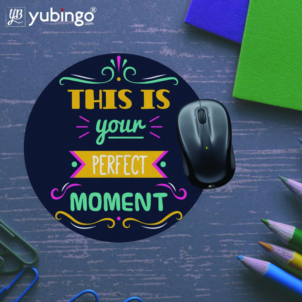 Perfect Moment Mouse Pad (Round)-Image5