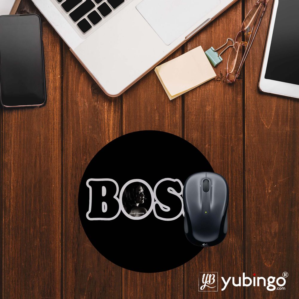 Photo of Boss Mouse Pad (Round)-Image2