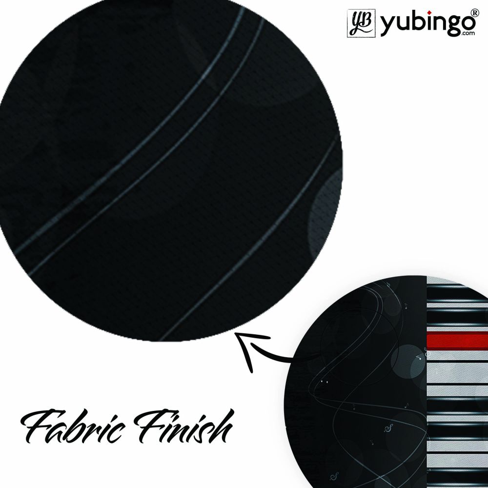 Piano Mouse Pad (Round)-Image3