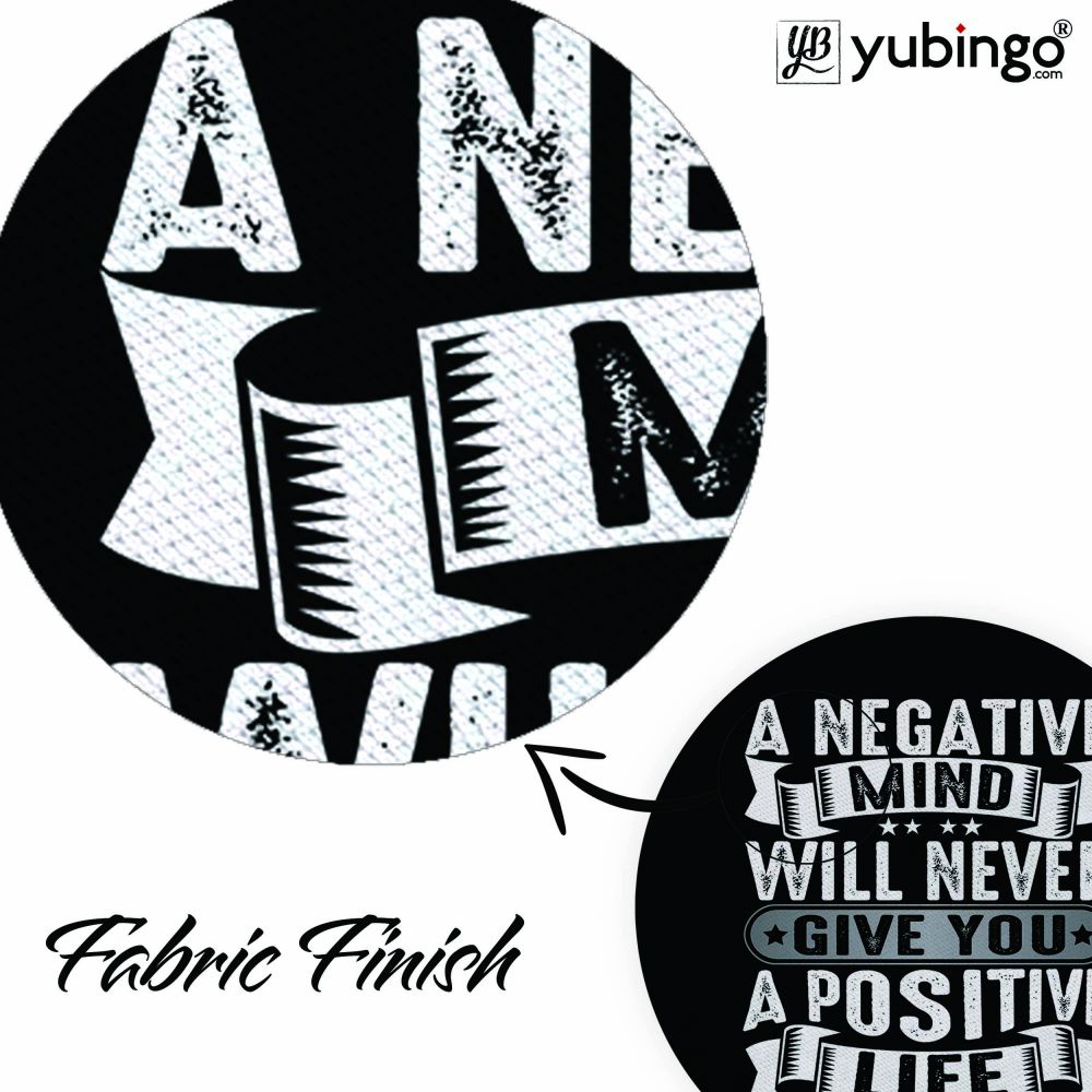 Positive Life Mouse Pad (Round)-Image3
