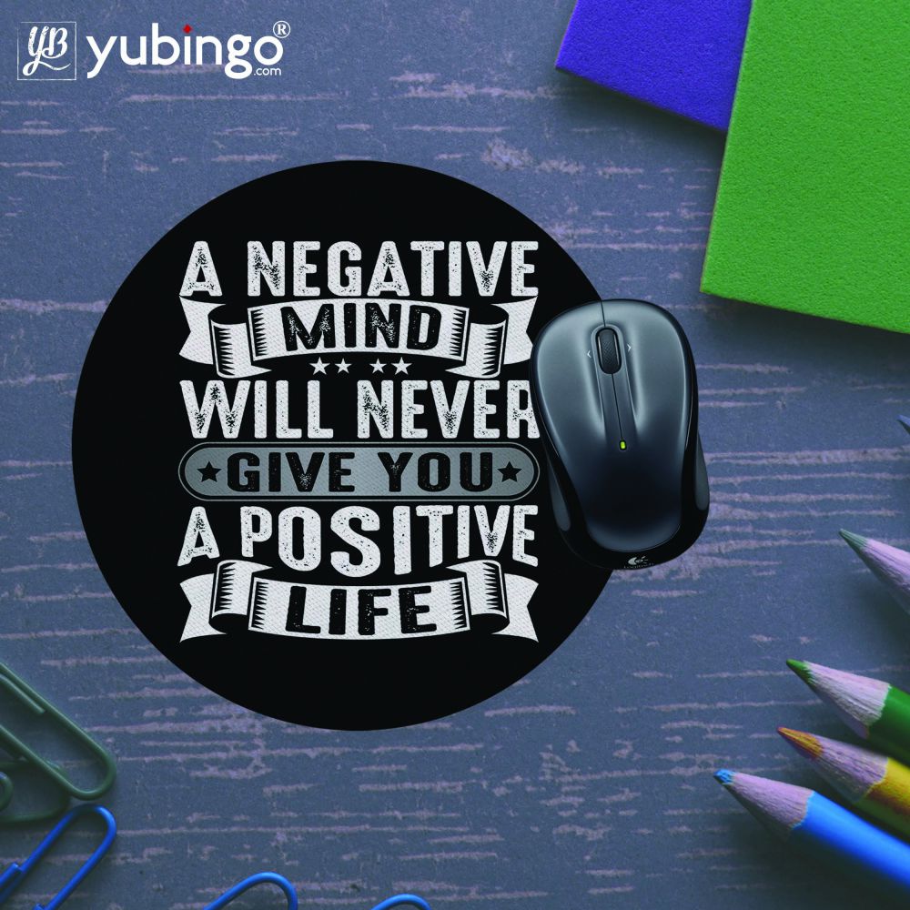 Positive Life Mouse Pad (Round)-Image5