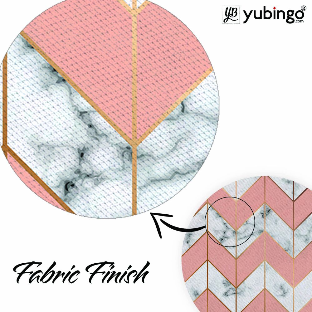 Printed Marble Pattern Mouse Pad (Round)-Image3
