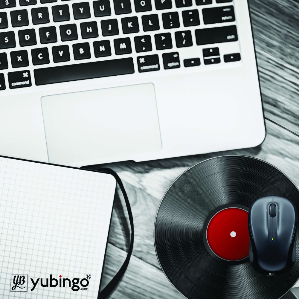 Record Player Mouse Pad (Round)-Image4