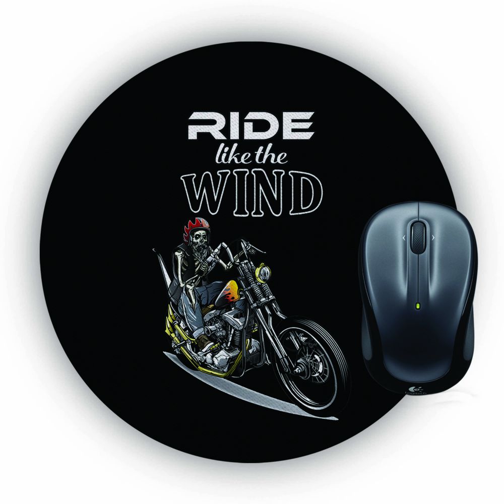 Ride the Wind Mouse Pad (Round)