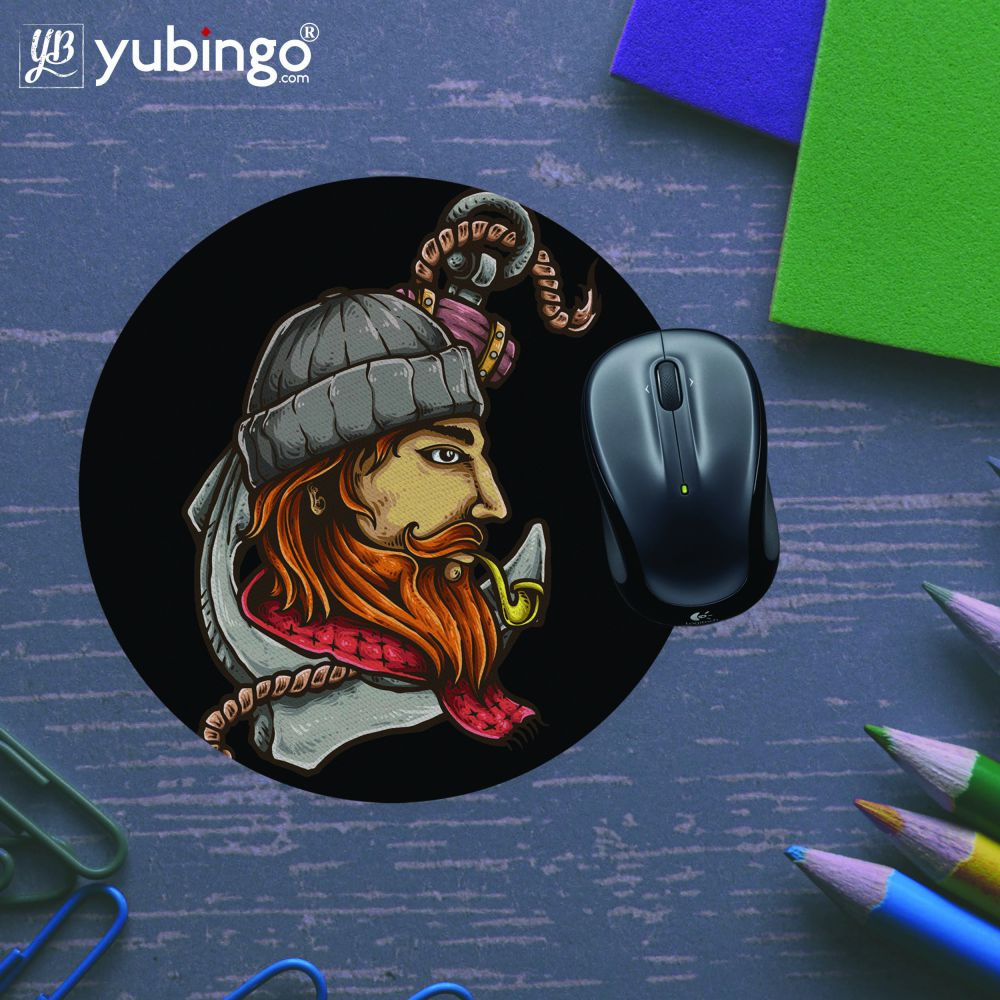 Skipper Mouse Pad (Round)-Image5