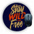 Stay Wild and Free Mouse Pad (Round)