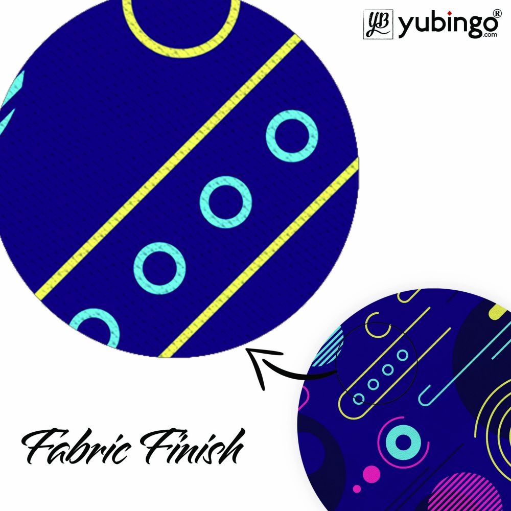 Stylish Pattern Mouse Pad (Round)-Image3