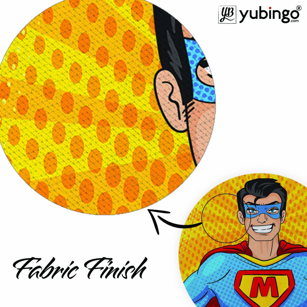 Super M Mouse Pad (Round)-Image3